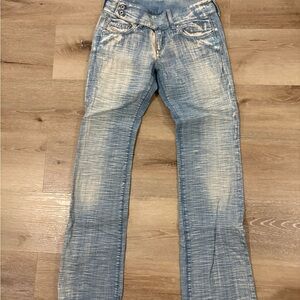 Diesel Women's Faded Blue Skinny Jeans